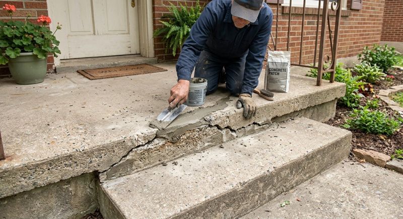 Garage Crack Repair in West Des Moines, IA