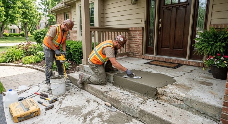 Walkway Repair in Des Moines, IA